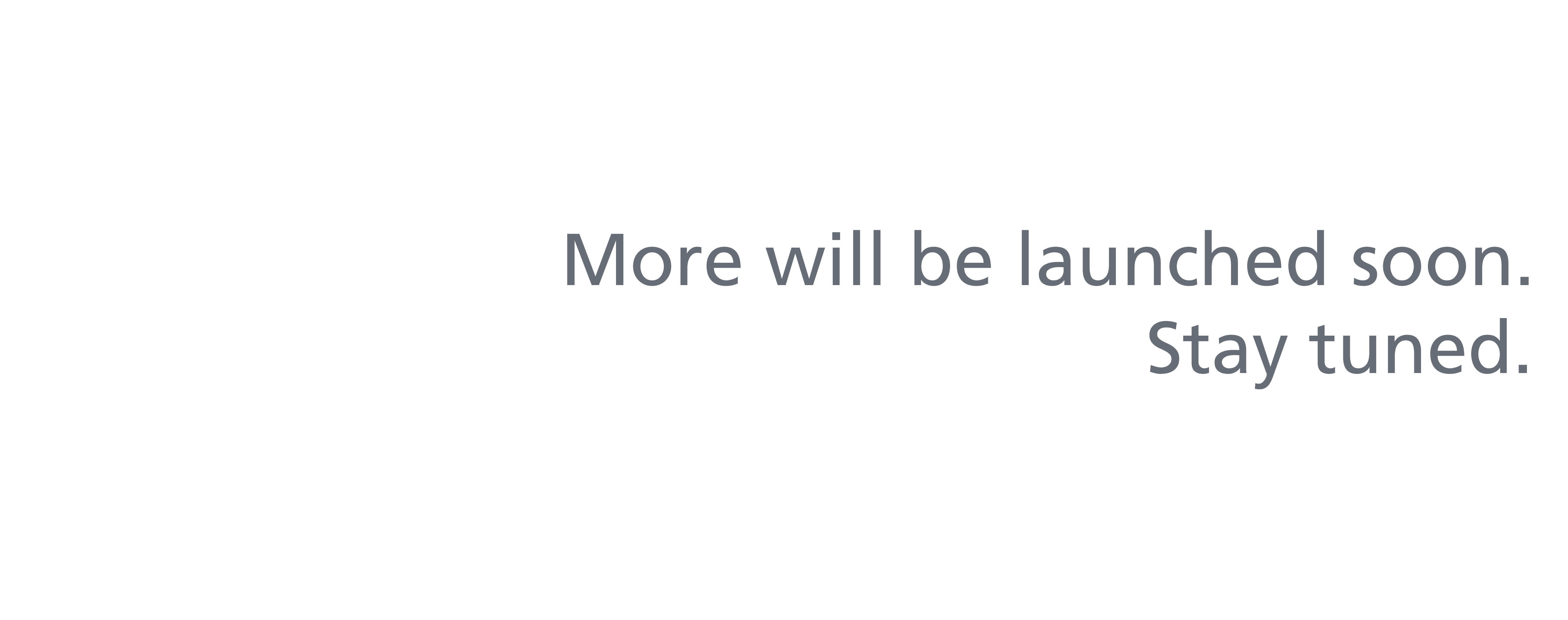 stay tuned